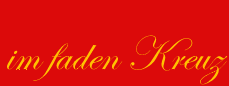 im faden Kreuz